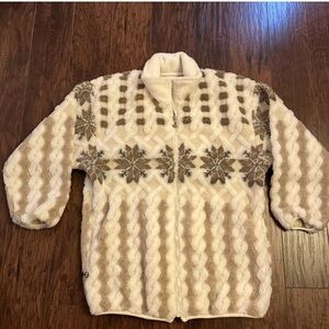 Vintage Duffel Outdoor Fleece Jacket